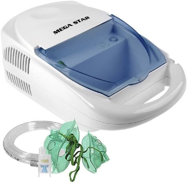 Nebulizador Megastar NR-A72A 10mL/220V - Branco/Azul