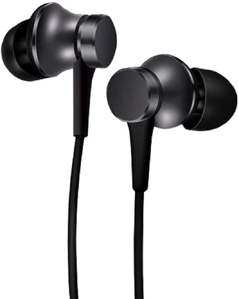 Fone De Ouvido Xiaomi Mi In-Ear Headphones Basic HSEJ03JY Com Microfone Preto
