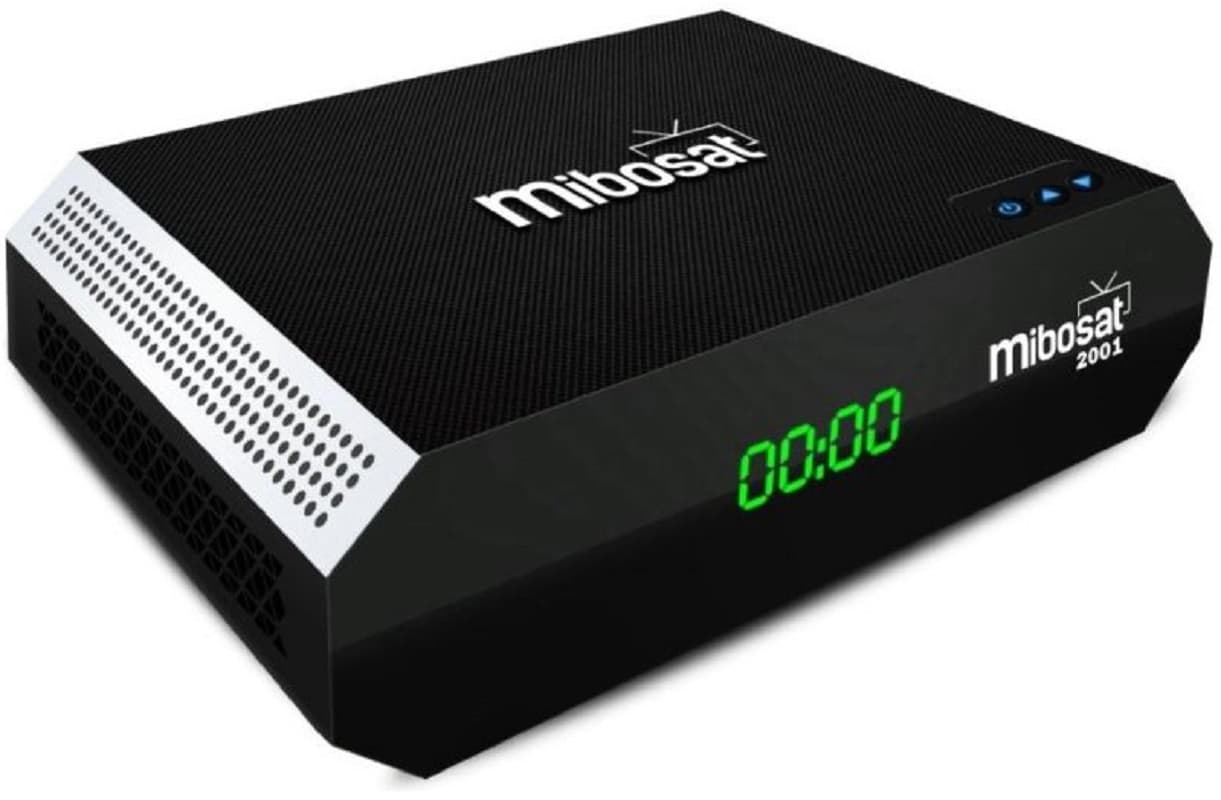 Receptor FTA Mibosat 2001 Full HD Wi-Fi/HDMI/IPTV Bivolt Preto 1