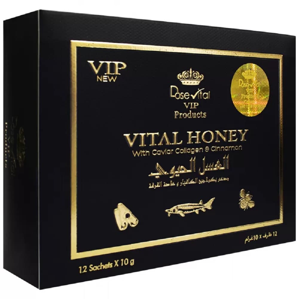 Mel Revitalizante Dose Vital VIP 12 Vital Honey 10G (12 unidades)