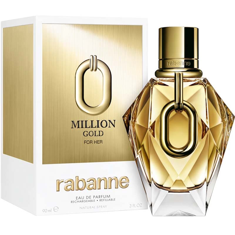 Perfume Rabanne Million Gold For Her EDP Feminino - 90mL