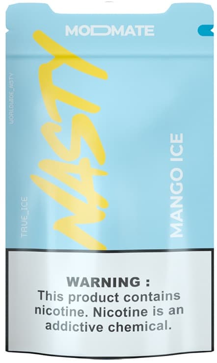 Essência Para Vape Nasty ModMAte Mango Ice 03mg Nicotina - 60ml
