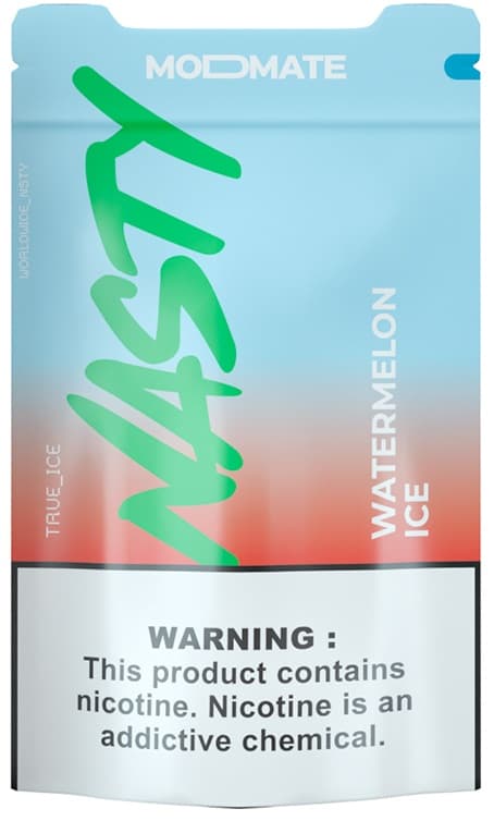 Essência Para Vape Nasty ModMAte Watermelon Ice 03mg Nicotina - 60ml