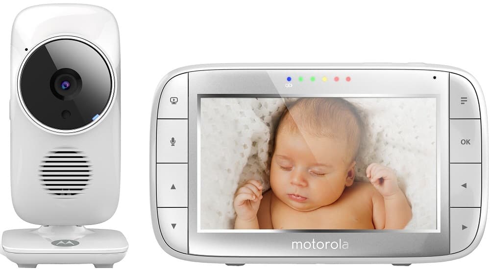 Babá Eletrônica Motorola MBP48 5.0" WiFi 2V - Branco