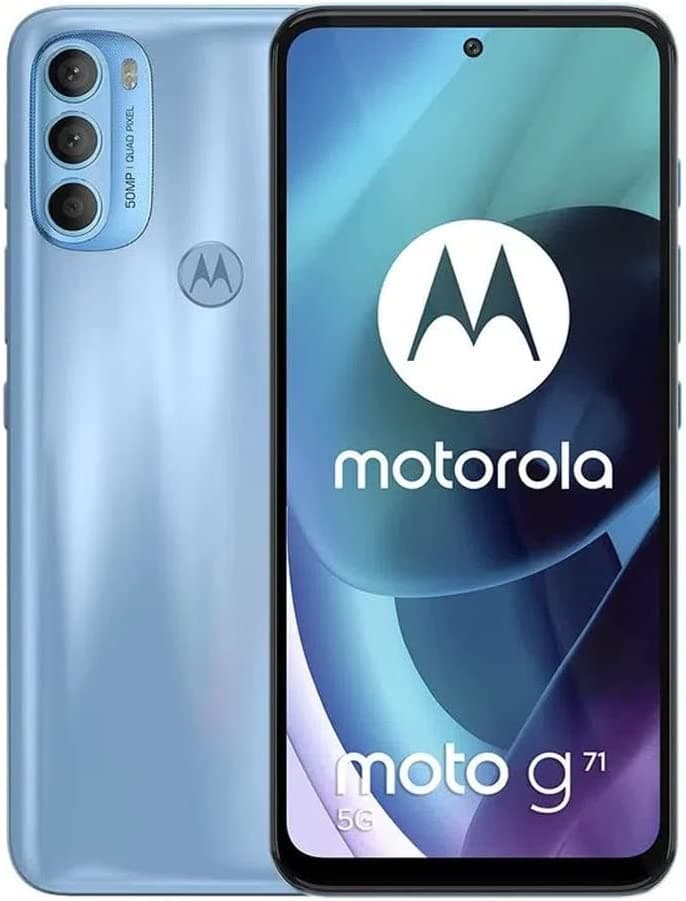 Smartphone Motorola G71 XT2169-1 DS 5G BR 6.4" 6/128GB - Artic Blue