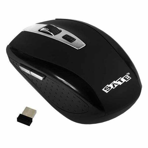Mouse Wireless Satellite A-35G USB 1600DPI - Negro
