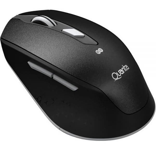 Mouse Wireless Quanta QTMSBT50 - Black 1