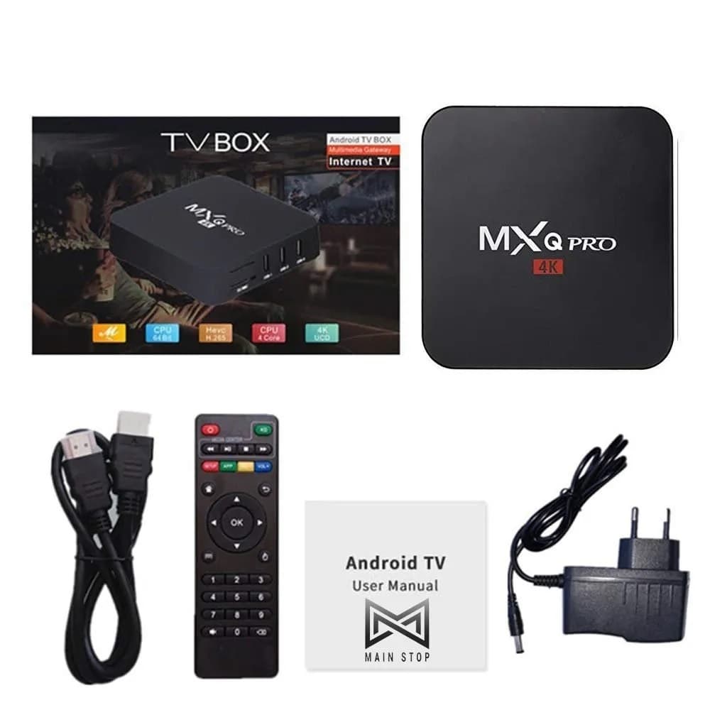 Receptor TV Box MXQ Pro 5G 4K UCD 8/64GB - Black 4