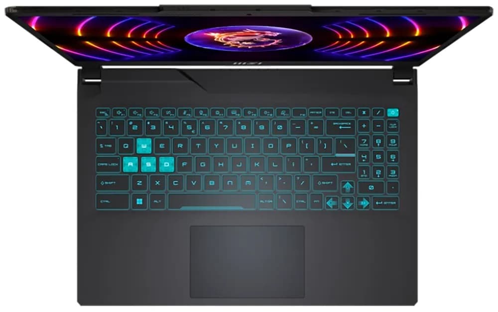 Notebook Gaming MSI Cyborg 15 A13VE-218US 15.6" Intel Core i7-13620H 16/512GB W11H NVIDIA GeForce RTX 4050 6GB - Translucent Black 1