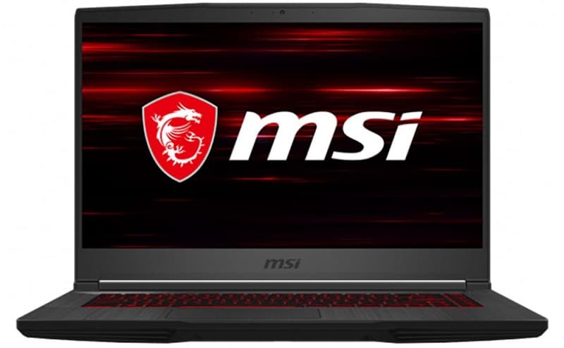 Notebook MSI Gaming GF65 Thin 10SDR Inte Core i7-10750H 15.6" W10 8/512GB SSD - Black  1