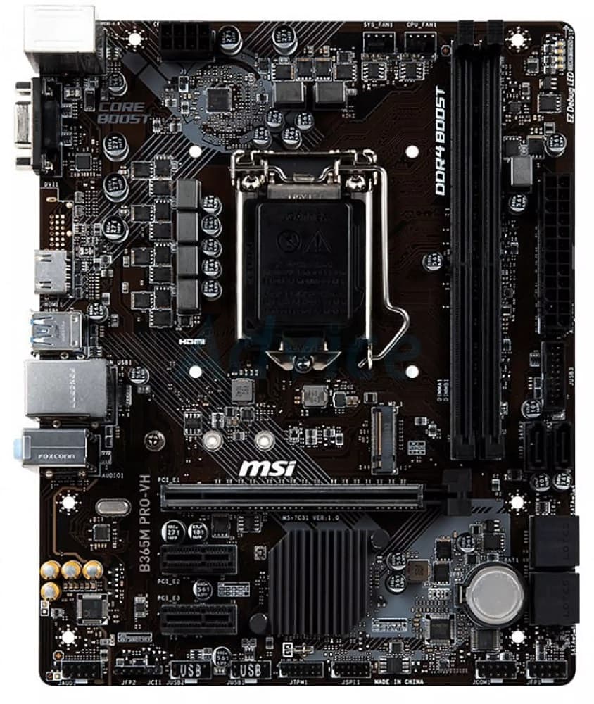 Placa Mãe MSI 1151 B365M Pro-VH HDMI/USB  1