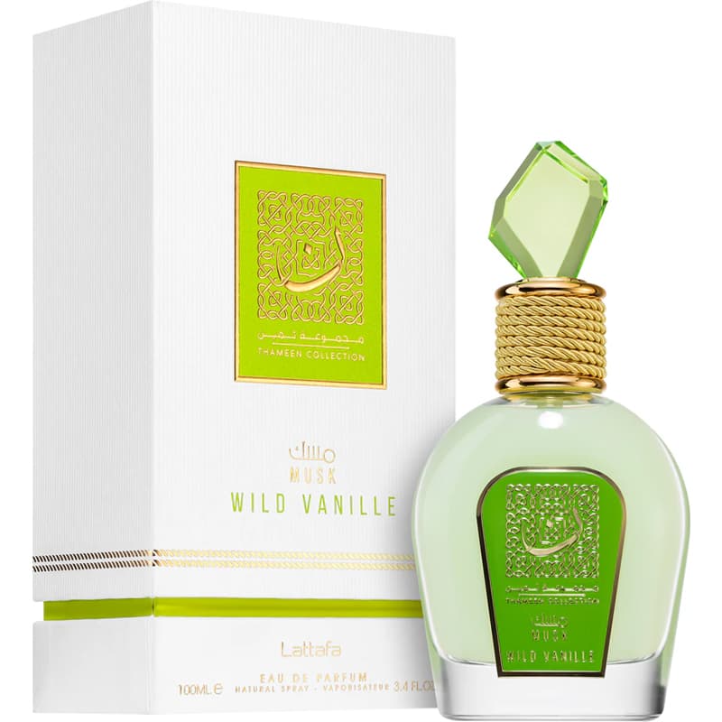 Perfume Lattafa Thameen Collection Musk Wild Vanille EDP Feminino - 100mL