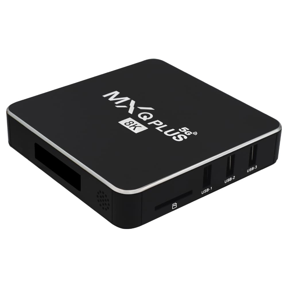 Receptor TV Box MXQ Plus 8K 5G 32/128GB - Black 1