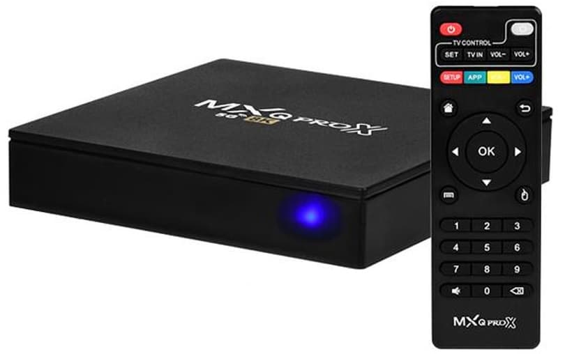 Receptor TV Box MXQ Pro X 5G 8K 16/128GB - Black