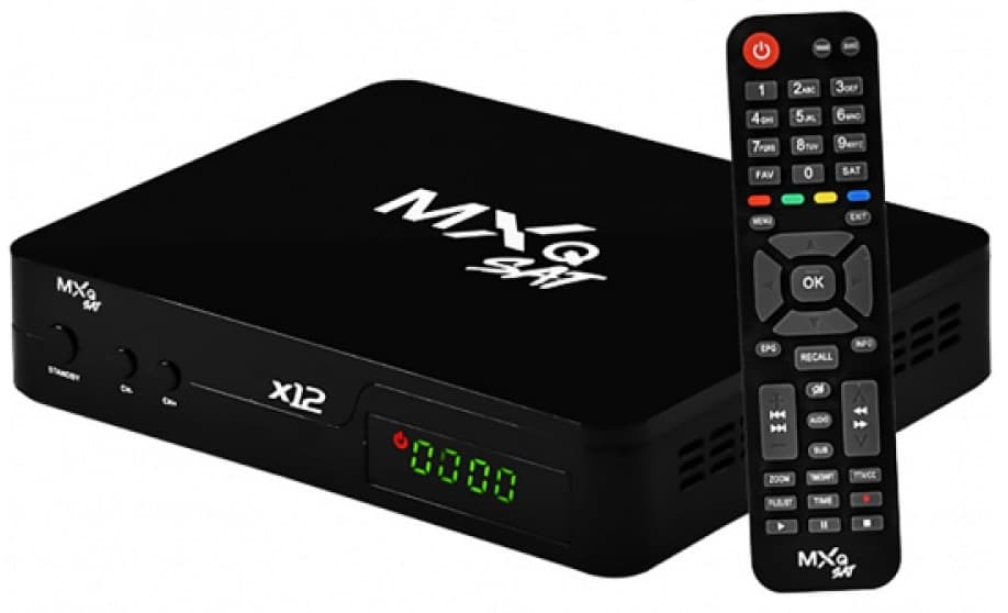 Receptor FTA MXQ Sat X12 4K 2/16GB - Preto 1