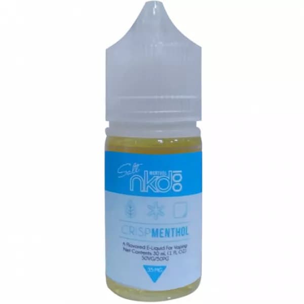 Essência Para Vape Naked 100 Salt Menthol Crisp Menthol 35mg Nicotina - 30ml