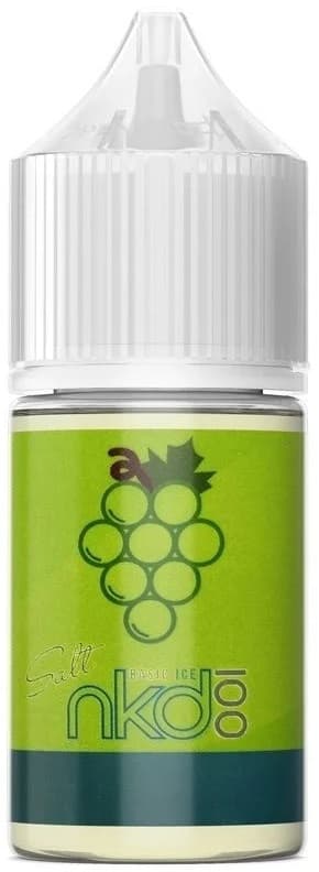 Essência Para Vaper Naked 100 Salt Basic Ice Grape 50mg Nicotina - 30ml