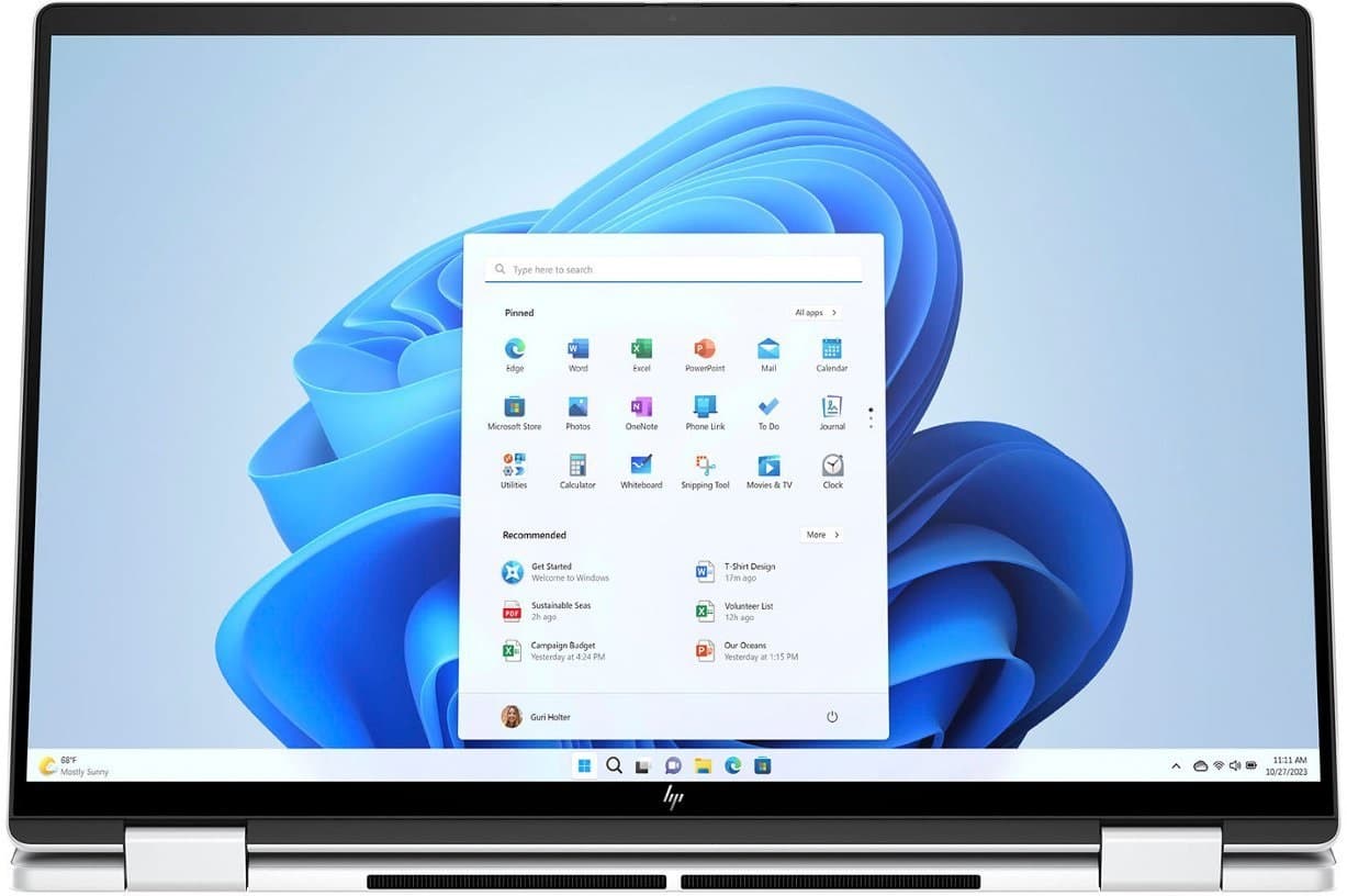 Notebook HP Envy x360 16-AC0023DX 16" Touch Intel Core Ultra 7 155U 16GB/1TB W11 - Silver 4