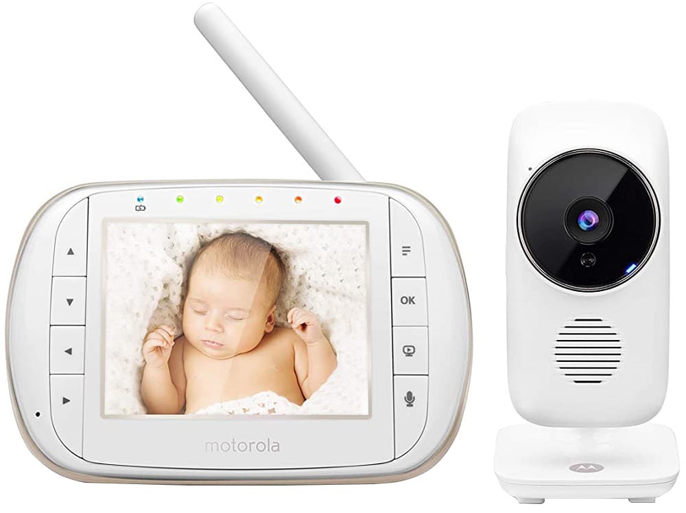 Babá Eletrônica Motorola MBP668 3.5" WiFi 2V - Branco