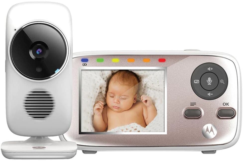 Babá Eletrônica Motorola MBP667 2.8 Wi-Fi 2V - Branco