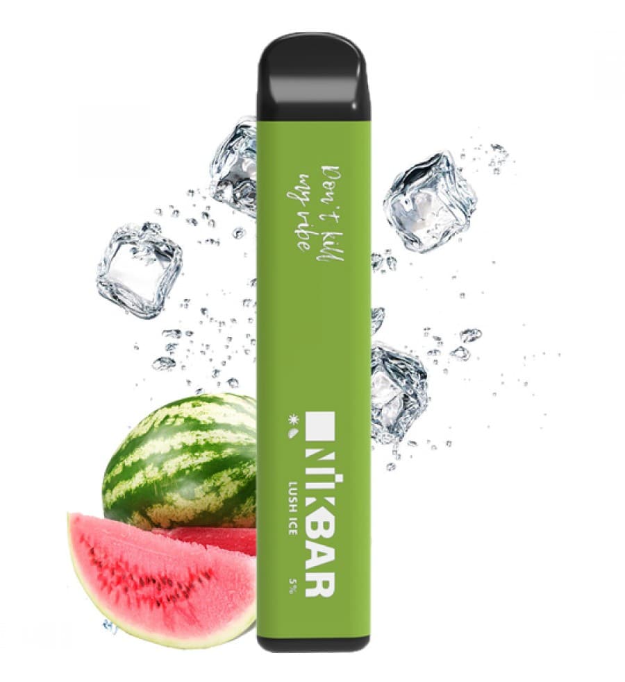 Vaper Descartável Nikbar 5% Nicotina 1500 Puffs - Lush Ice