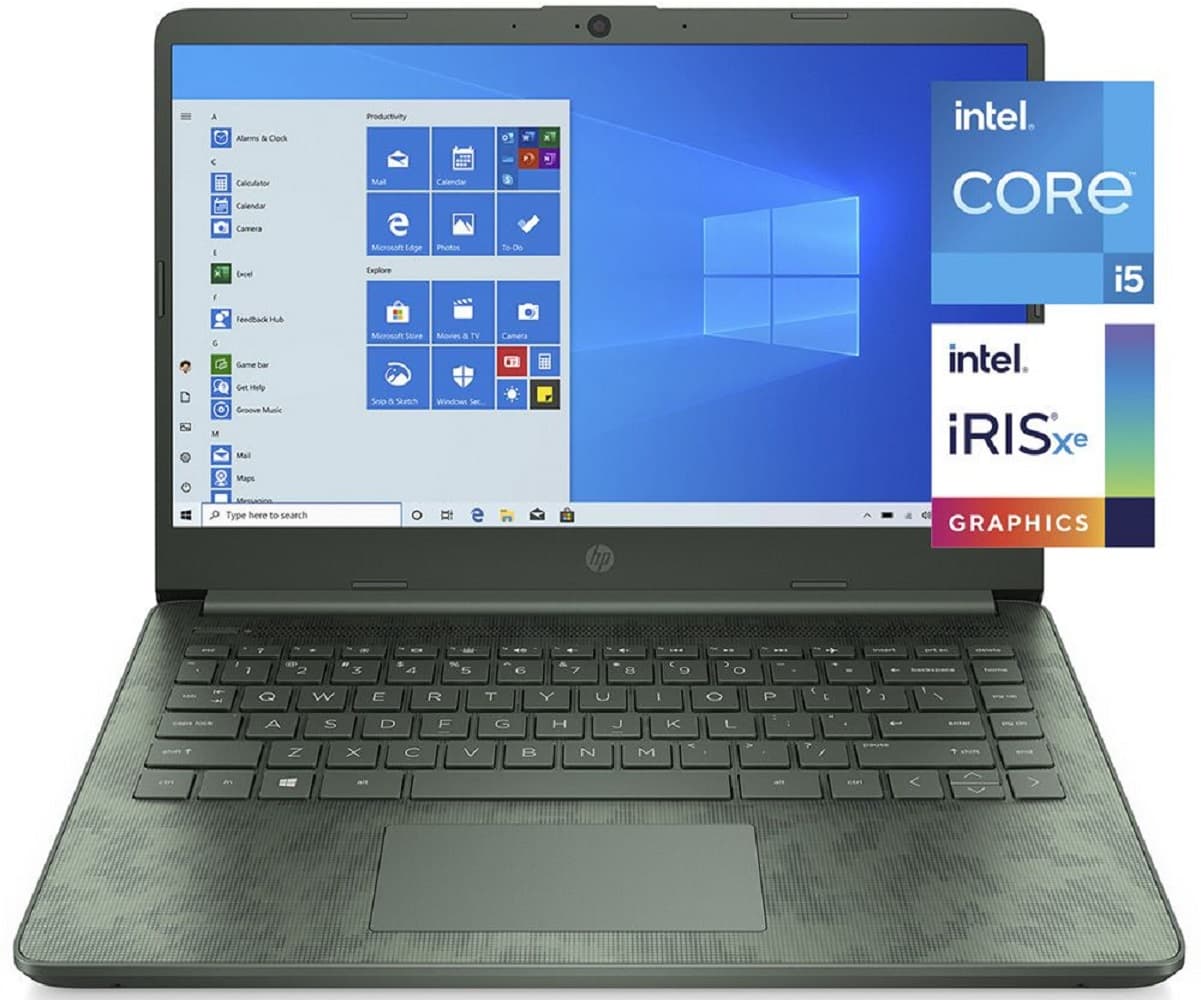 Notebook HP 14-DQ2088WM I5-1135G7 14" W10 8/256GB SSD - Digi Camo 1