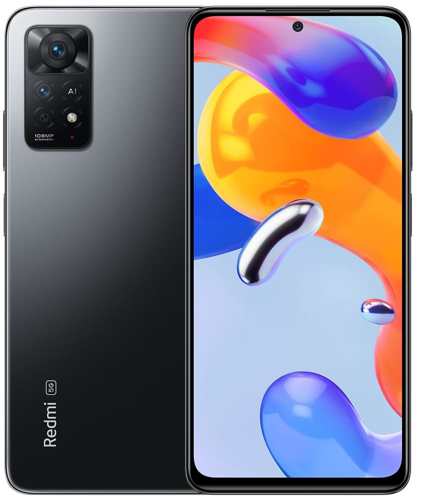 Smarphone Xiaomi Redmi Note 11 Pro+ 5G DS 6.67" 8/256GB - Stealth Black (india)