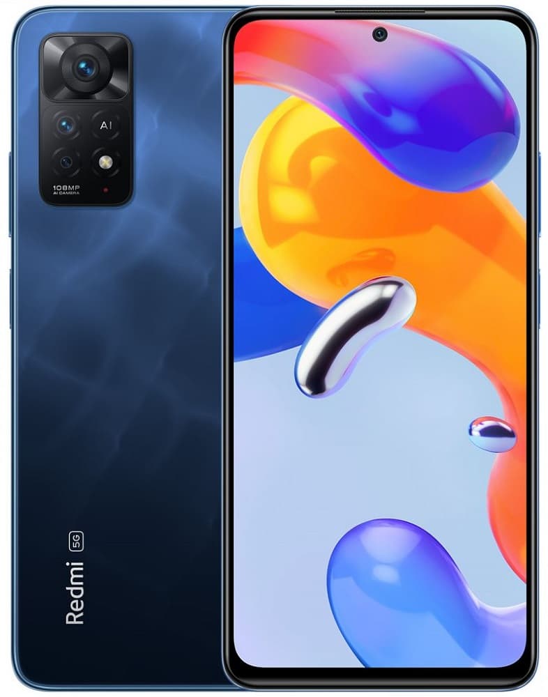 Smartphone Xiaomi Redmi Note 11 Pro+ 5G DS 6.67" 8/128GB - Mirage Blue (India)