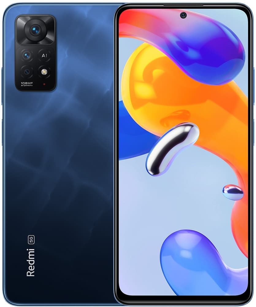 Smartphone Xiaomi Redmi Note 11 Pro 5G DS 6.67" 6/128GB - Atlantic Blue