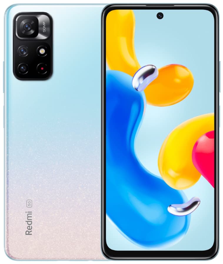 Smartphone Xiaomi Redmi Note 11S 5G DS 6.6" 6/128GB - Star Blue