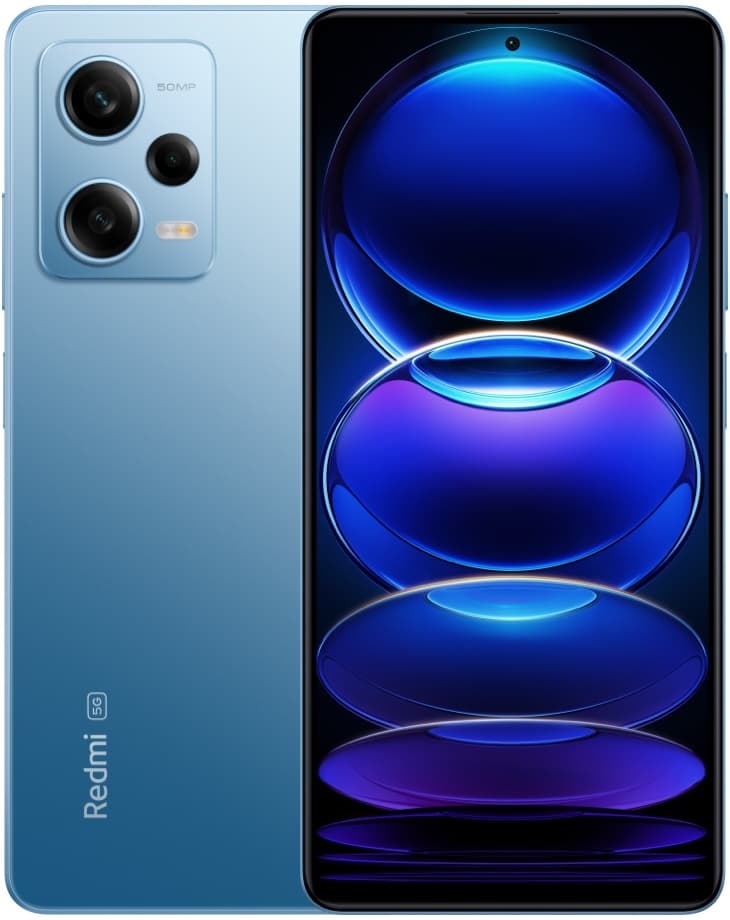 Smartphone Xiaomi Redmi Note 12 Pro DS 5G 6.67" 6/128GB - Glacier Blue (India)