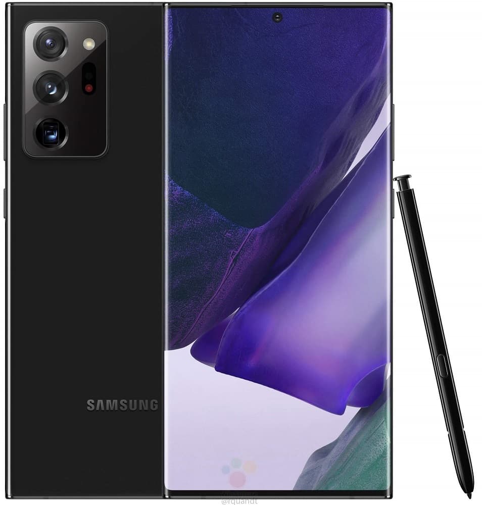 Smartphone Samsung Galaxy Note 20 Ultra SM-N985F DS 8/256GB Mystic Black - Homologado