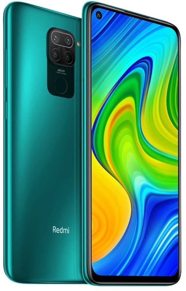 Smartphone Xiaomi Redmi Note 9 LTE DS 6.53" 4/64GB Verde (India)