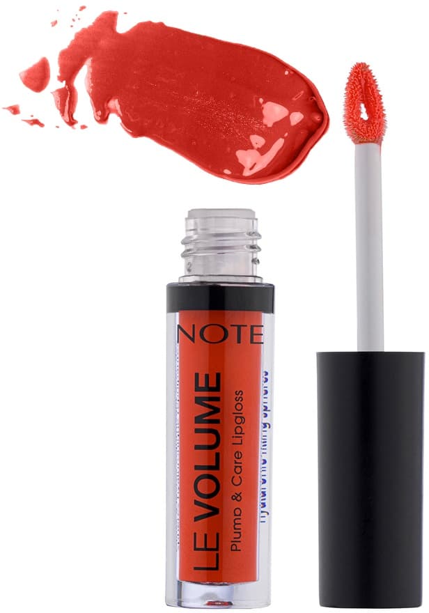 Lipgloss Note Le Volume Plump & Care - 05 No Fear Red 1