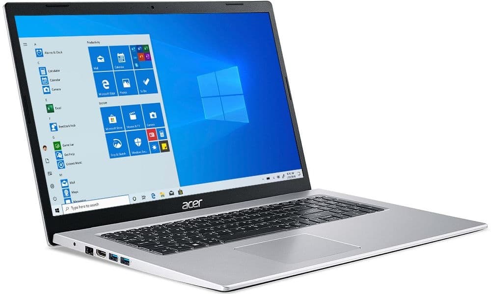 Notebook Acer Aspire 3 A317-53-57FK 17.3" intel Core i5-1135G7 8/256GB W10H - Pure Silver 3
