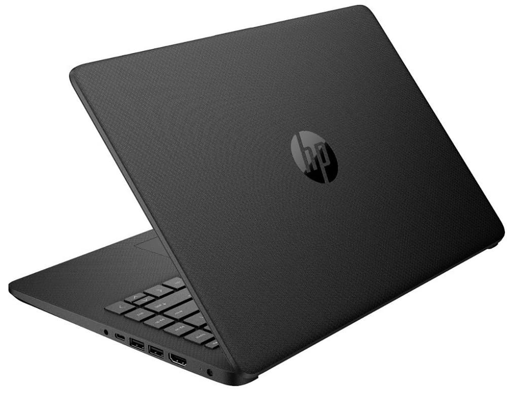 Notebook HP 14-dq0001dx 14" Intel Celeron 4/64GB eMMC W10 - Jet Black 1