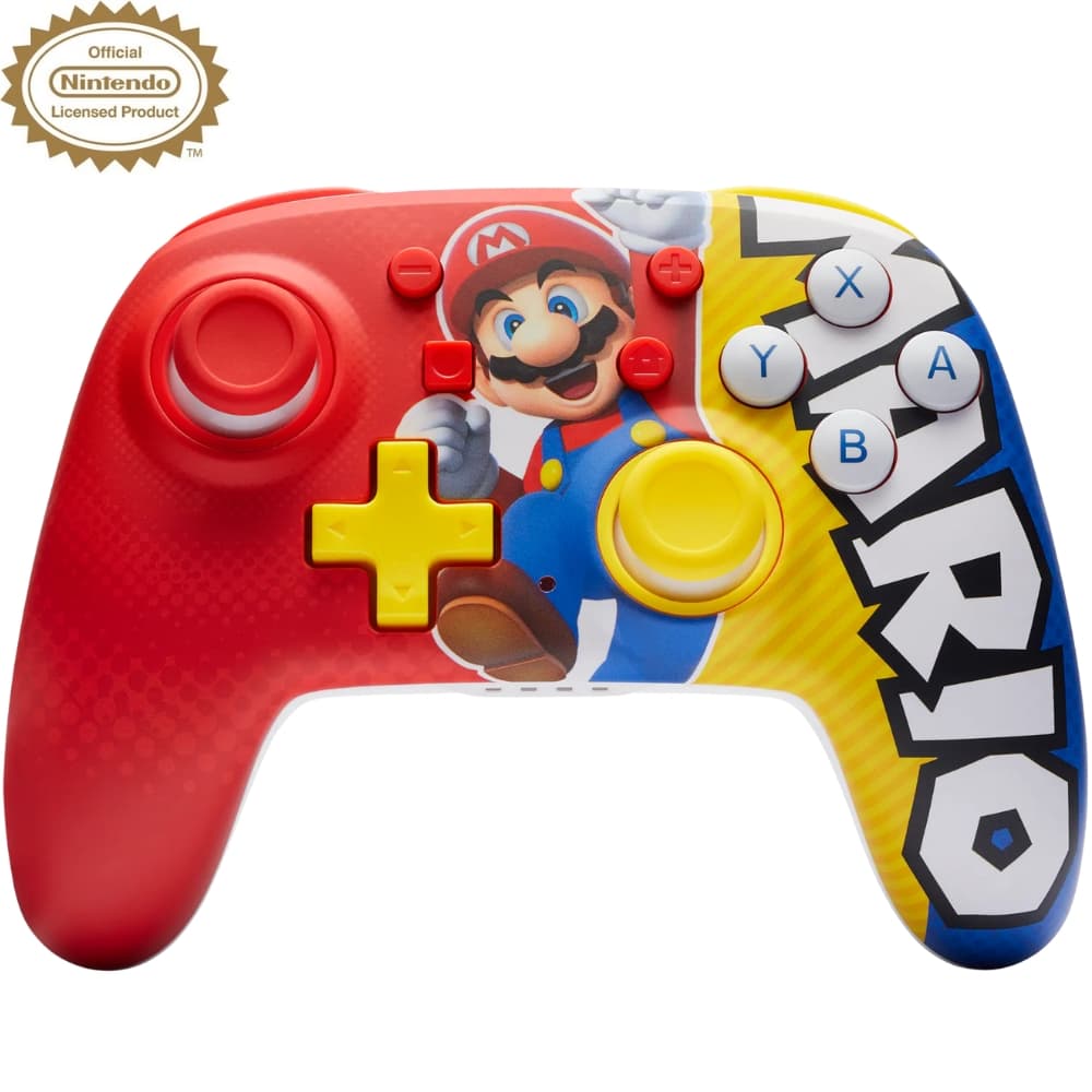 Controle Wireless PowerA Nintendo Switch Nano Enhanced - Super Mario Victory (PWA-A-09271) 1