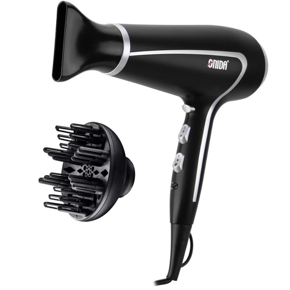 Secador de Cabelo Onida Turbo Professional ON-094 5000W 2V - Black/Gray