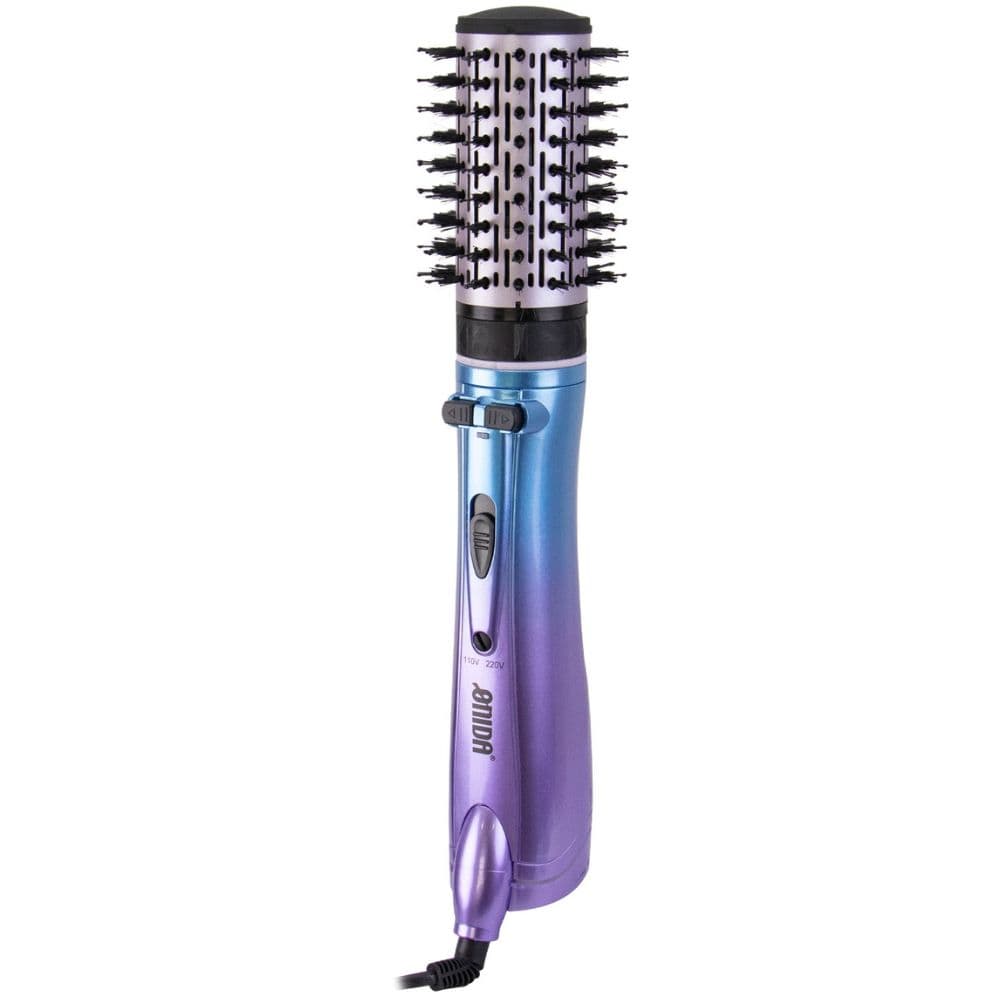 Escova Secadora Rotatória Onida ON-1039 1300W 2V 2 en 1 - Blue/Purple