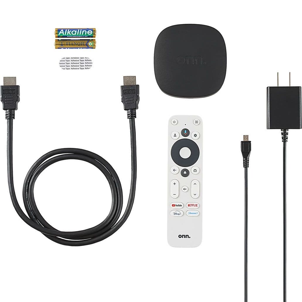 Media Player Onn Google TV Streaming Box 4K - Black 3