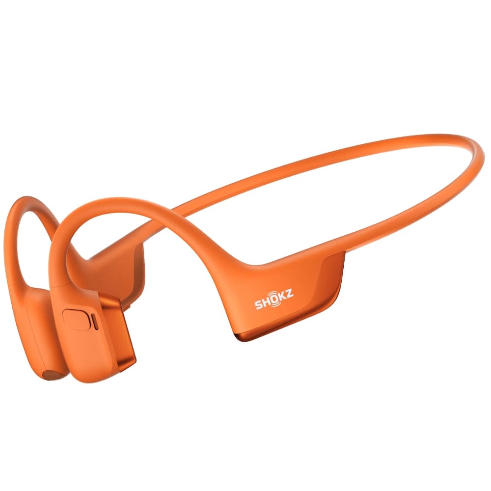 Fone de Ouvido Esportivo de Condução Óssea Shokz OpenRun Pro 2 S820 Bluetooth - Orange