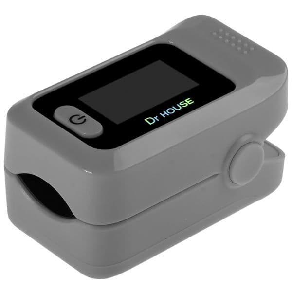 Oxímetro Digital De Pulso Dr House XY-01 - Cinza