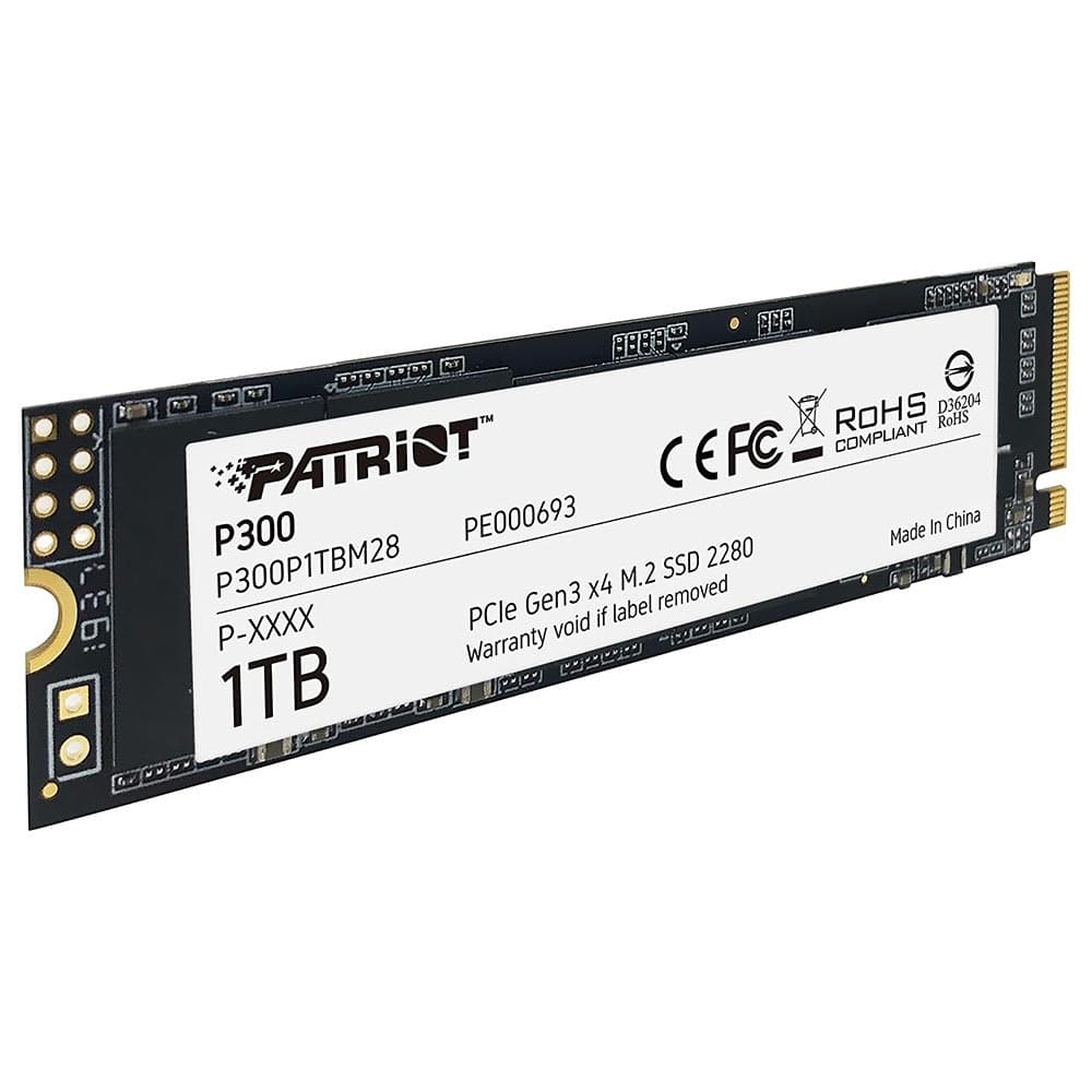 SSD M.2 PCIe Gen3 x4 Patriot P300 1TB (P300P1TBM28) 3