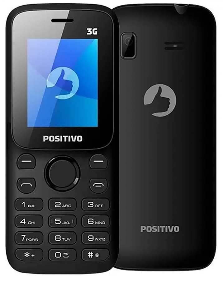 Celular Positivo P31 3G DS 1.8" - Negro