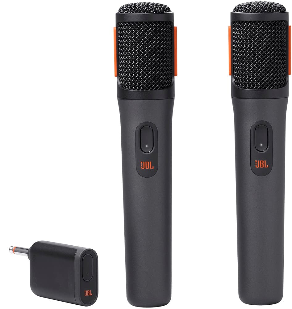 Microfone JBL PartyBox Wireless Mic - Black (2 Unidades) 1