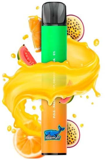 Vaper Descartável Moobypuff 5% Nicotina 1500 Puffs - Passion Fruit Orange Guava