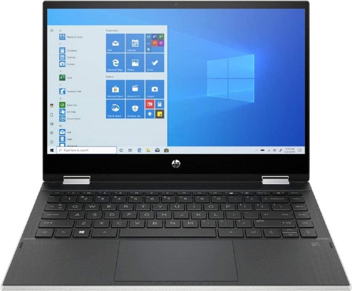 Notebook HP Pavilion X360 14M-DW1013DX I3-1115G4 W10H  8/128GB SSD - Silver (Refurbished) 1