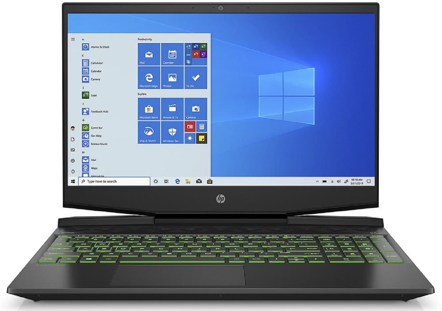 Notebook HP Pavilion Gaming 15-DK1056WM I5-10300H 15.6" W10H 8/256GB SSD - Shadow Black 1