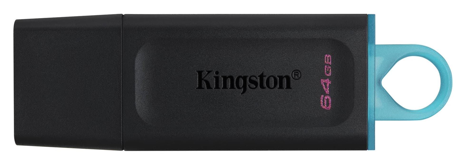 Pendrive de 64GB Kingston DataTraveler Exodia DTX/64GB - Preto