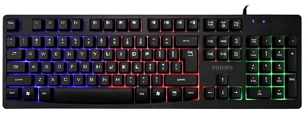 Teclado Philips K214 SPK6214/69 - Black